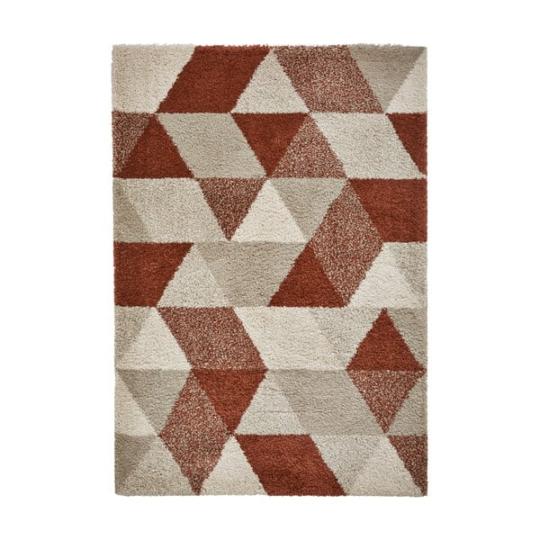 Ciemnoróżowy dywan Think Rugs Royal Nomadic Angles, 120x170 cm