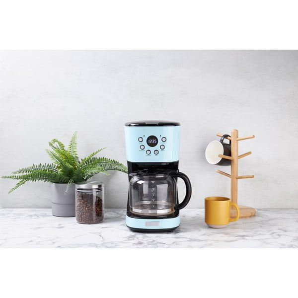 Niebieski ekspres do kawy – Haden-image-1