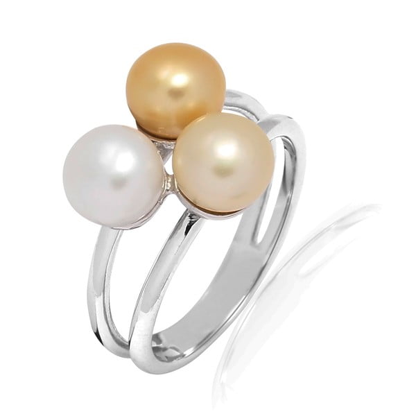 Pierścionek z perłą Nova Pearls Copenhagen Delphine, rozm. 58-image-2
