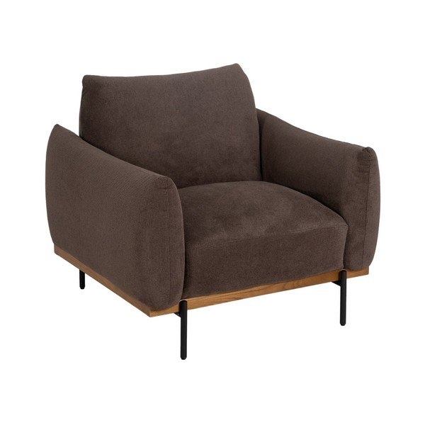 Brązowy fotel Marron – Ixia