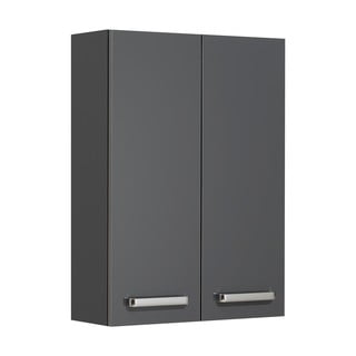 Ciemnoszara wisząca szafka łazienkowa 50x70 cm Set 311 – Pelipal