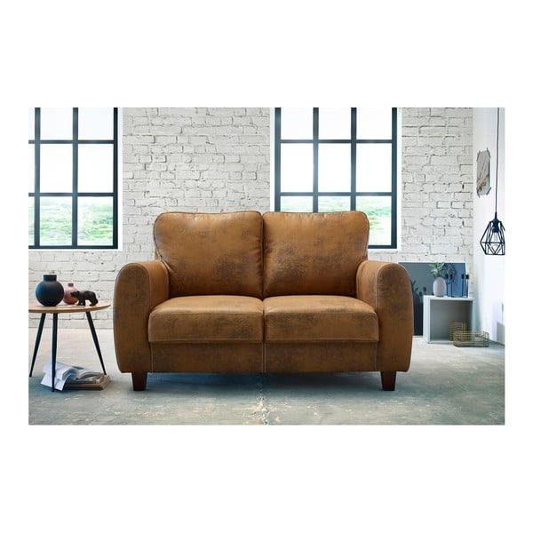 Brązowa sofa Bobochic Paris Felicita-image-1