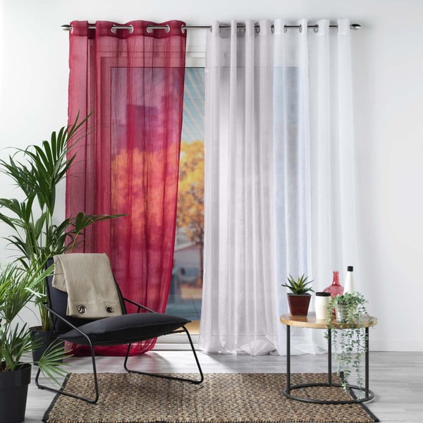 Żółta firanka 140x280 cm Telma – douceur d'intérieur-image-3