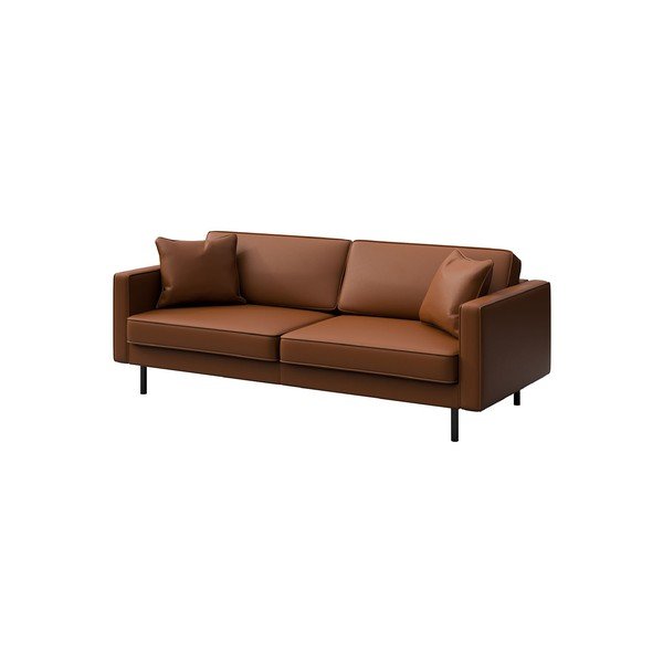 Koniakowa skórzana sofa 207 cm Kobo – MESONICA-image-2
