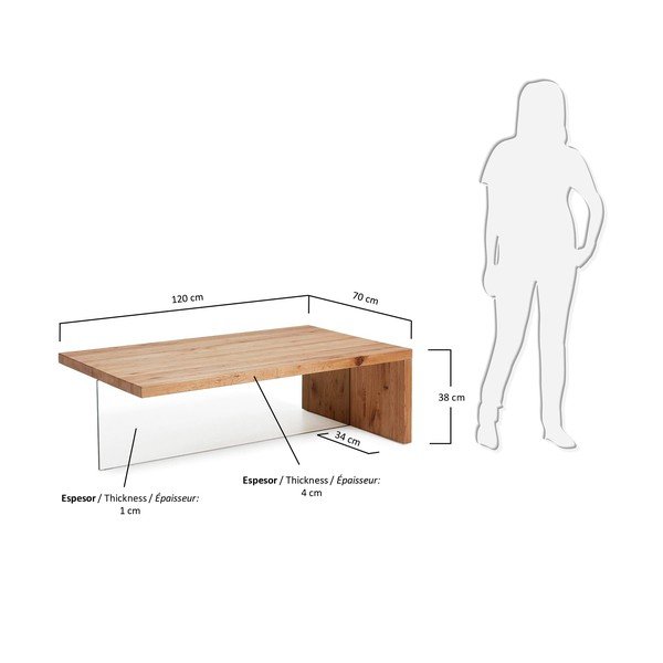 Stół z blatem z drewna dębowego Kave Home Triss-image-3
