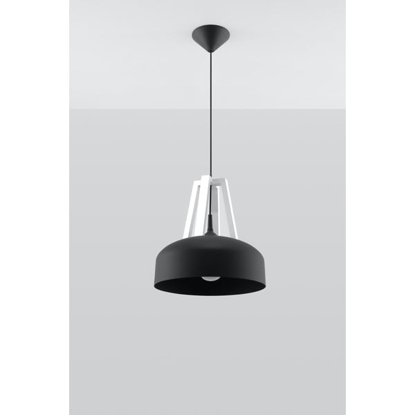 Czarna lampa wisząca Sollux Olla-image-1