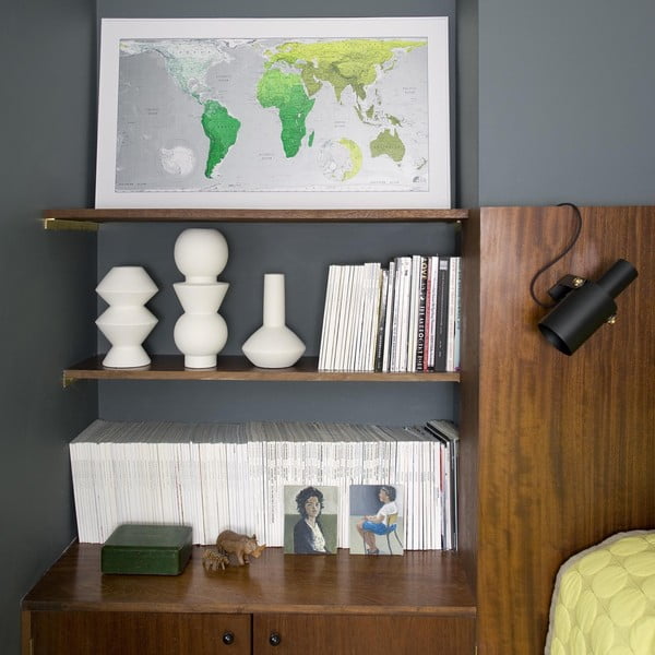 Zielona mapa świata The Future Mapping Company Future Map, 101x58 cm-image-1