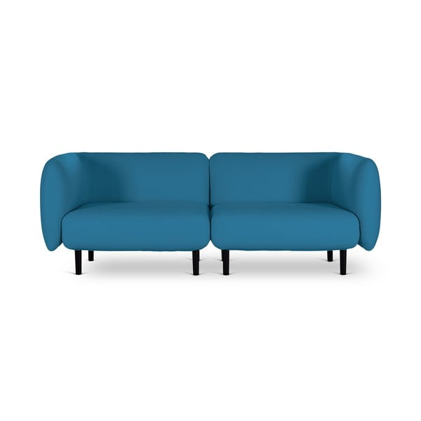 Turkusowa sofa Softline Elle, 230 cm