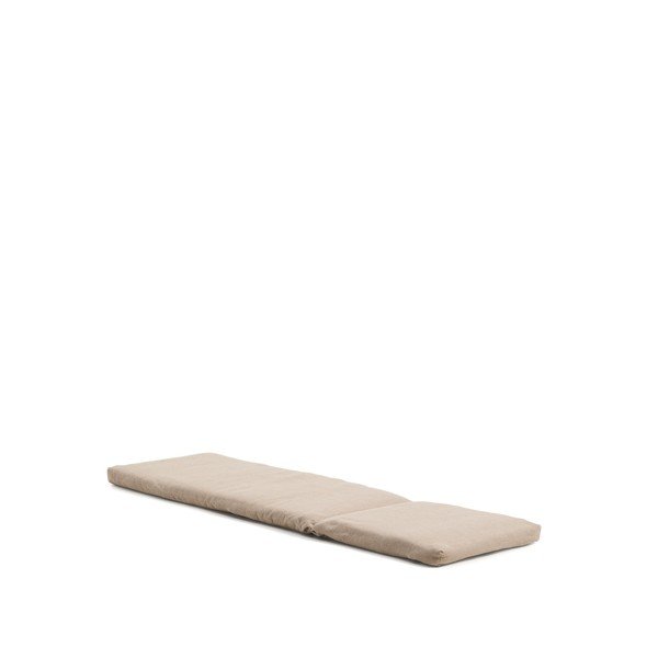 Beżowa ogrodowa poduszka do siedzenia na leżak 50x175 cm Maoni – Kave Home