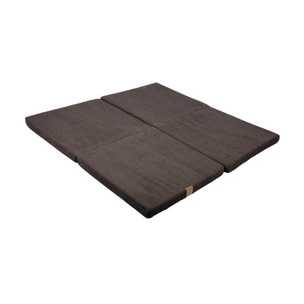 Brązowa mata do zabawy dla dzieci 120x120 cm – Meowbaby