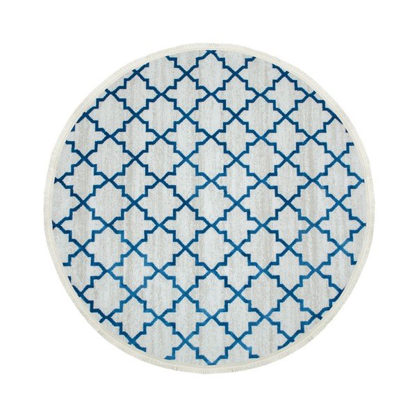 Dywan Rusallo Azul, ⌀ 150 cm-image-2