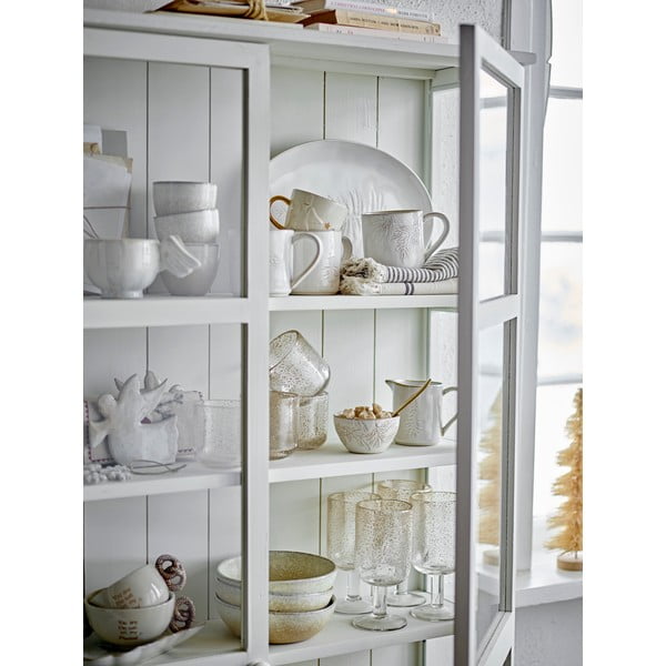 Kremowa kamionkowa filiżanka na espresso 250 ml Seraphine – Bloomingville-image-2