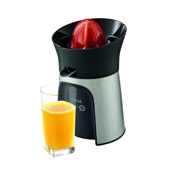 Sokowirówka w czarno-srebrnym kolorze VitaPress  – Tefal-image-1