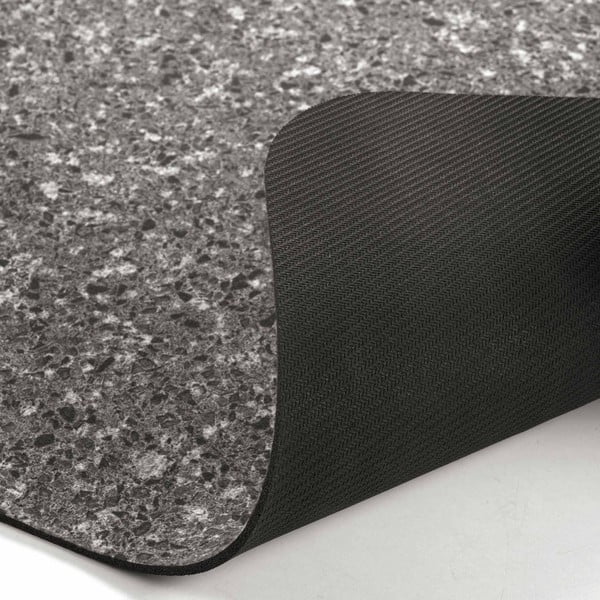 Antracytowy dywanik łazienkowy 50x80 cm Granite – douceur d'intérieur-image-2