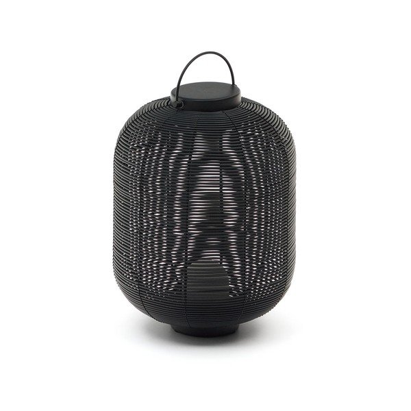 Czarna lampa stołowa LED ze ściemniaczem (wysokość 37 cm) Saranella – Kave Home-image-3