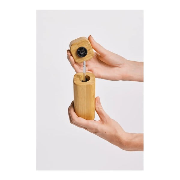 Bambusowe młynki do pieprzu i soli zestaw 2 szt. – Bonami Essentials-image-2