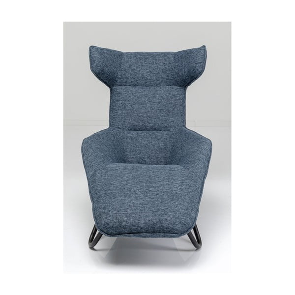 Niebieski fotel Granada – Kare Design