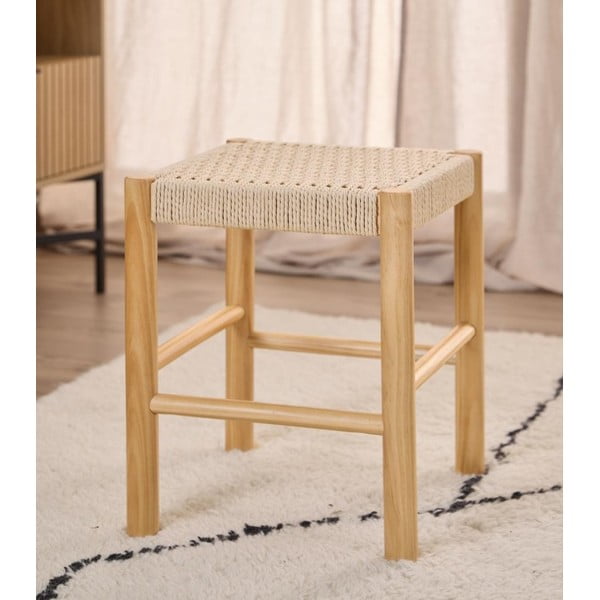 Stołek w naturalnym kolorze Alvin – Actona-image-1