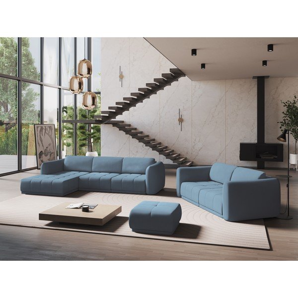 Jasnoniebieski narożnik (lewostronny) Hoku – Makamii-image-1