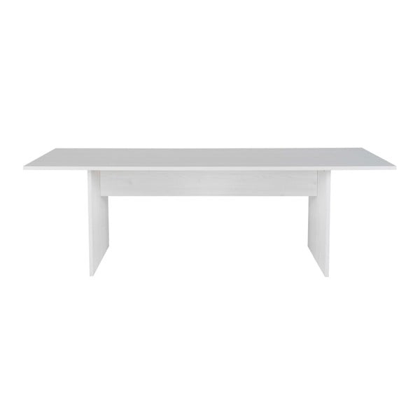 Biały stół do jadalni Global Trade Riunione, długość 240 cm