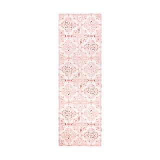 Różowy chodnik Zala Living Cook & Clean Tile, 45x140 cm