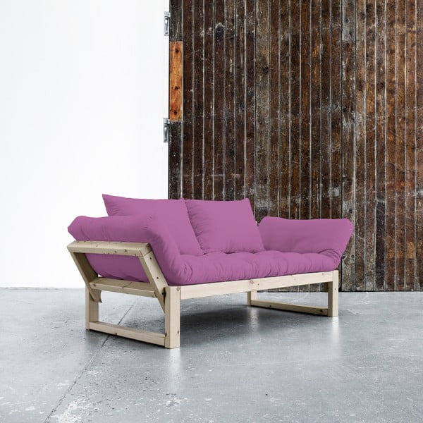 Sofa rozkładana Karup Edge Natural/Taffy Pink-image-1