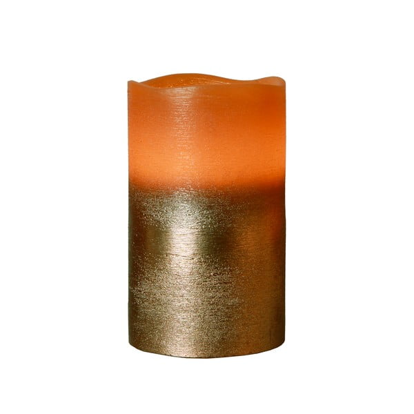 Brązowa świeczka LED Orange, 12,5 cm