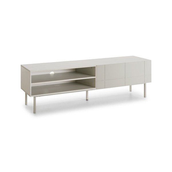 Szarobiały stolik pod TV Teulat Linea-image-2
