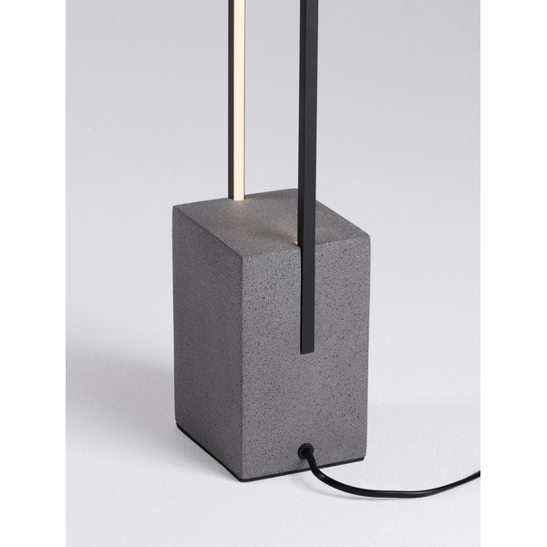 Czarna lampa stojąca LED (wysokość 161 cm) Lithos – Nova Luce-image-2