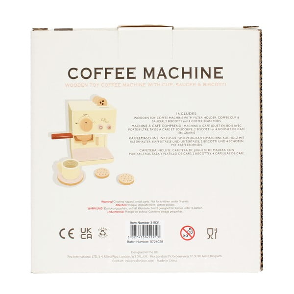 Wyposażenie do kuchni zabawkowej Coffee Machine – Rex London-image-3
