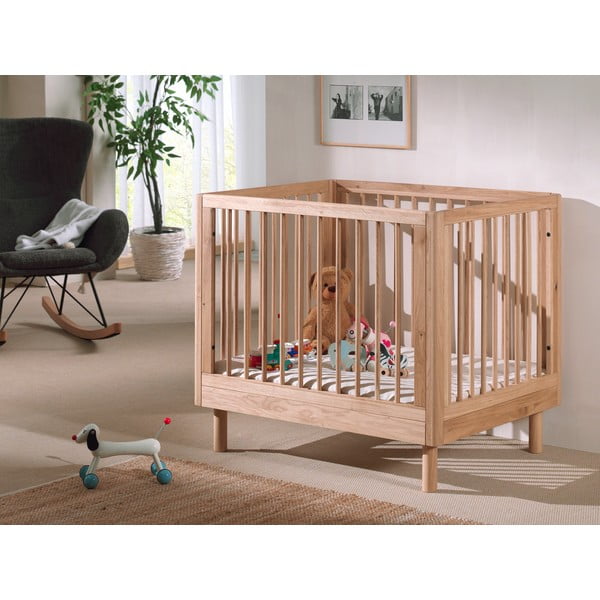 Kojec dla dzieci z litego drewna dębowego 95x75 cm Forrest – Vipack-image-1