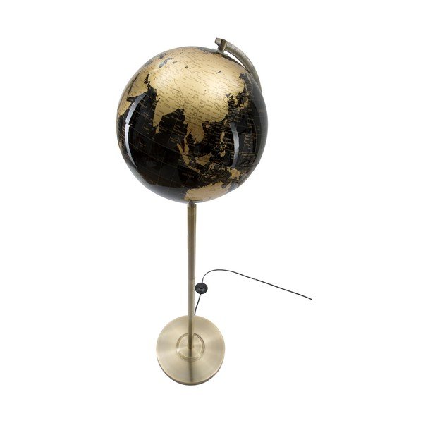 Lampa stołowa w kolorze czarno-brązowym Mauro Ferretti Da Terra, wysokość 130 cm-image-3