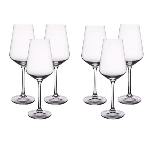 Kieliszki do wina zestaw 6 szt. 250 ml Sandra – Orion-image-3