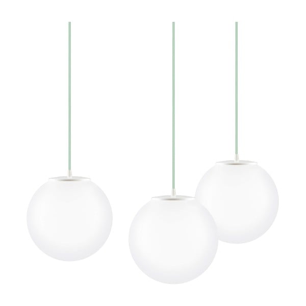Lampa potrójna Tsuki M Elementary mleczna matowa/biała/jasnoniebieska-image-2