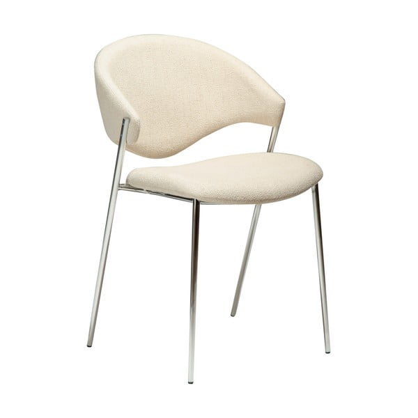 Kremowe tapicerowane krzesło Zone – DAN-FORM Denmark