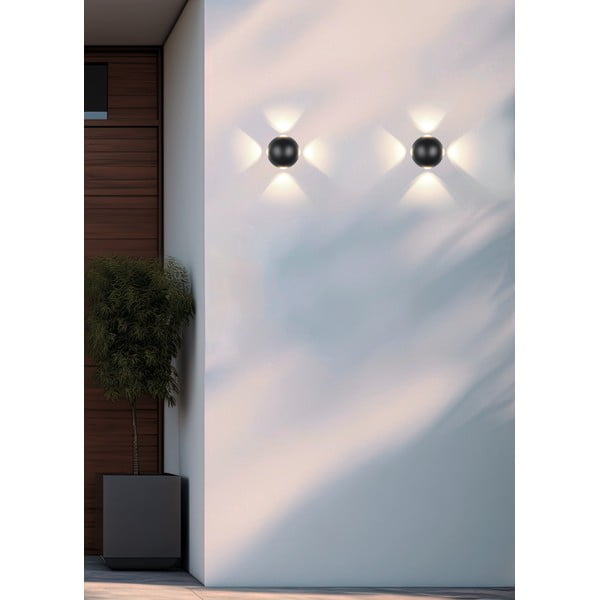 Lampa zewnętrzna z czujnikiem ruchu ø 10,5 cm Avisio – Trio-image-1