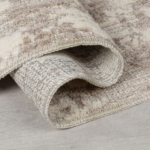 Szarobeżowy dywan odpowiedni do prania 78x150 cm Connely – Flair Rugs-image-2