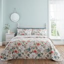 Beżowa narzuta na łóżko dwuosobowe 220x230 cm Pippa Floral Bird – Catherine Lansfield