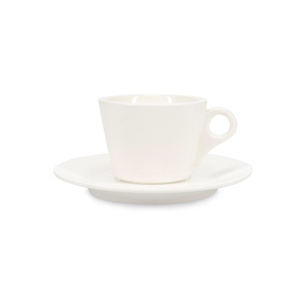 Biała porcelanowa filiżanka do cappuccino 160 ml Barista – BonBistro-image-3