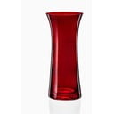 Czerwony szklany wazon Crystalex Extravagance, wys. 24,8 cm