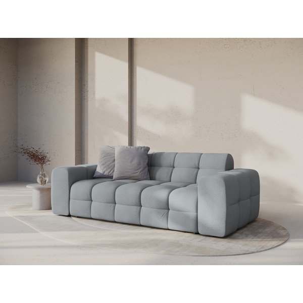 Szara sofa 222 cm Kendal – Micadoni -image-1