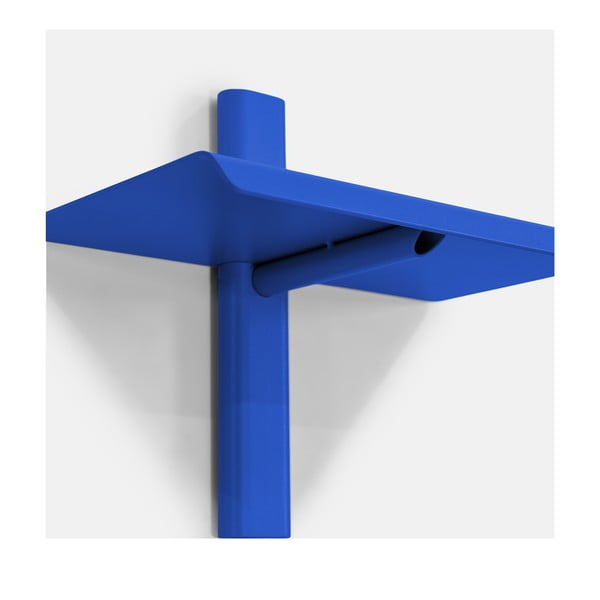 Niebieska metalowa półka 28 cm Hola – Spinder Design-image-3