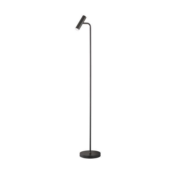 Czarna lampa stojąca LED ze ściemniaczem (wysokość 154 cm) Stina – Fischer & Honsel