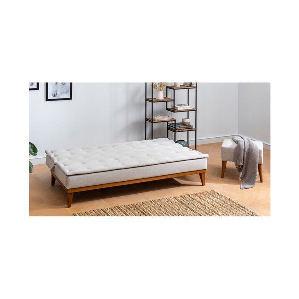 Kremowa sofa rozkładana Aristea-image-4