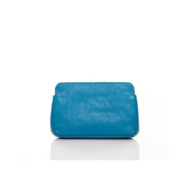 Skórzana torebka Envelope Turquoise-image-2