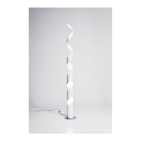Biała lampa stojąca Kare Design Helix
