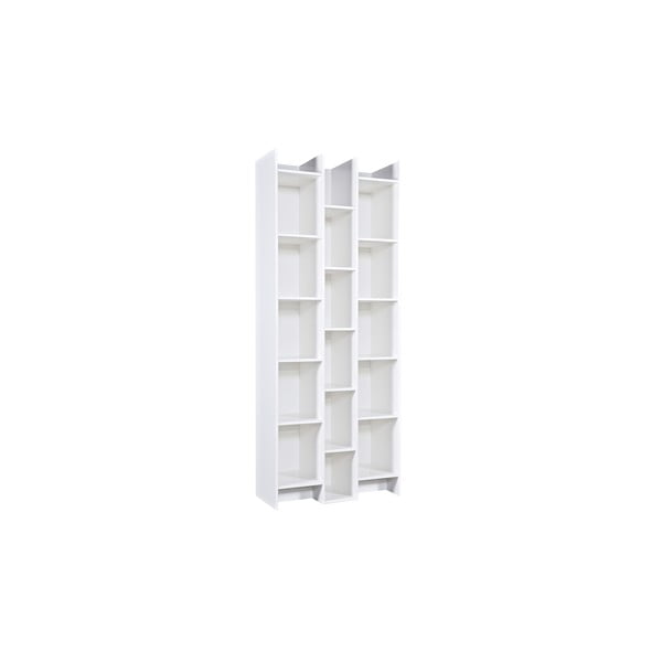 Biała biblioteczka WOOOD Grenen, moduł postawowy-image-2