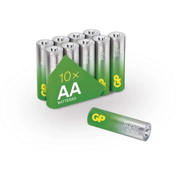 Zestaw 10 baterii alkalicznych EMOS GP Super AA