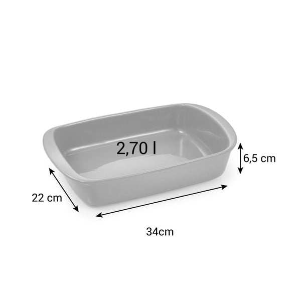 Kamionkowe naczynie do zapiekania 22x34 cm Delicia – Tescoma-image-2