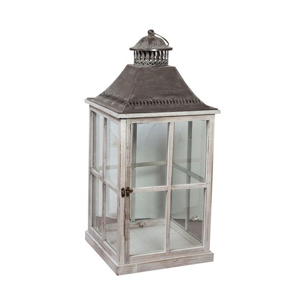 Zestaw 3 biało-szarych lampionów Crido Consulting Dorothée-image-1